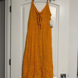 Women's Orange Sundress